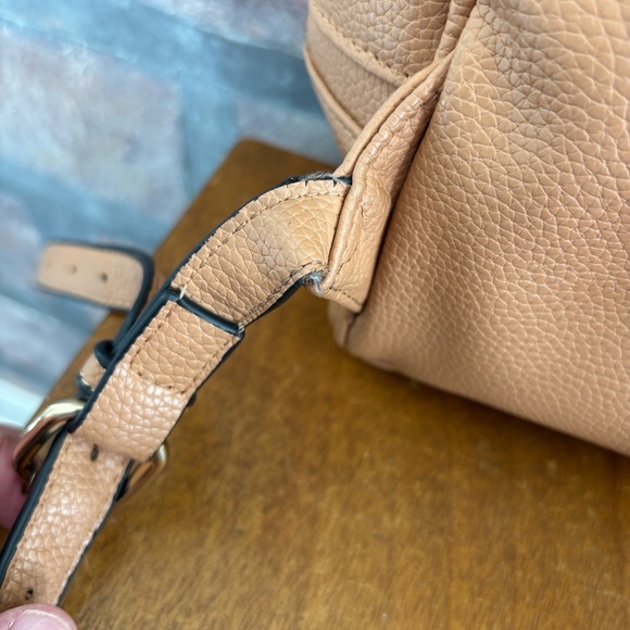 Marc New York Brown Vegan Leather Backpack - Picture 11 of 13